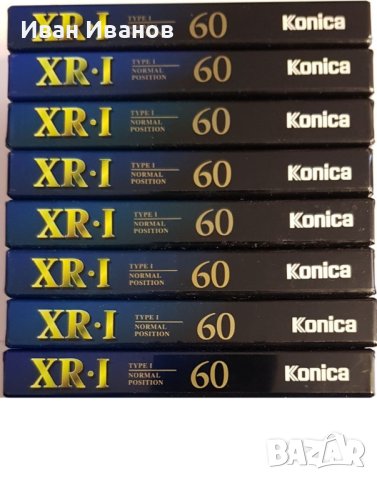 KONICA XR I аудиокасети японски