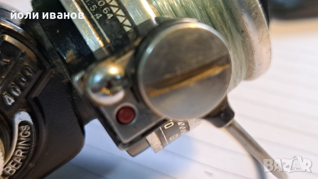 PEARL AUTO GX 4000-малка японска макара метална-ретро, снимка 3 - Макари - 52913861