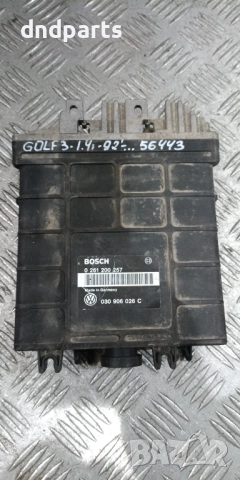 Компютър VW Golf 3 1.4i 1992г. 0261200257 030906026C 