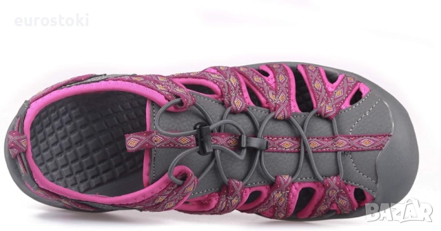 GRITION Дамски спортни туристически сандали със затворени пръсти, водни обувки, приключенски, за път, снимка 9 - Сандали - 52457810