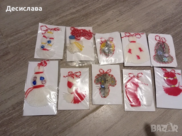 Мартенички ръчна изработка , снимка 2 - Други - 53439405