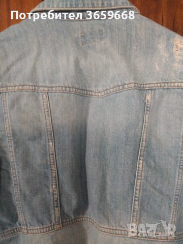 Дамско дънково яке,размер 16(42-44), снимка 5 - Якета - 42101017