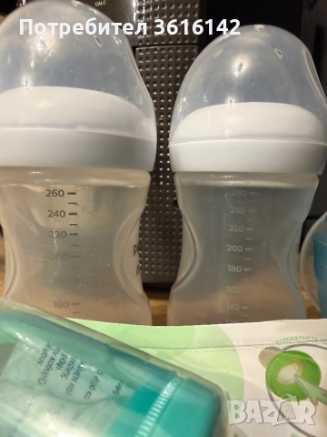 Комплект шишета на Philip’s avent с ПОДАРЪЦИ, снимка 5 - Прибори, съдове, шишета и биберони - 52579573