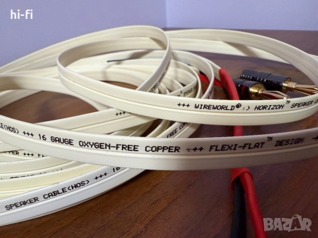 WireWorld Horizon / Кабели за тонколони, снимка 8 - Тонколони - 52002107