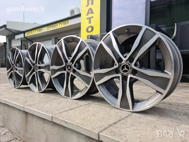 Оригинални Джанти Мерцедес C-Klasse W205-17 цола, снимка 6 - Гуми и джанти - 53118804