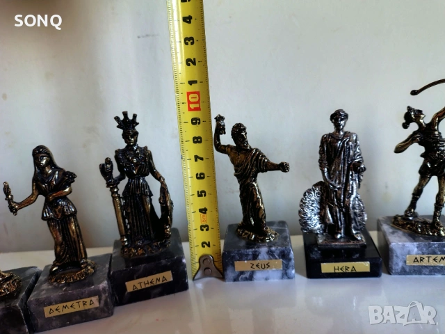 Колекционерски Бронзови Фигурки-Боговете На Олимп, снимка 13 - Колекции - 53137160