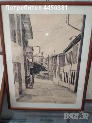 Лот графика стария Солун , снимка 2 - Антикварни и старинни предмети - 50051193