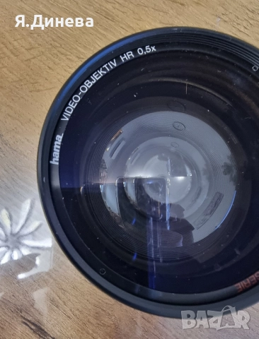 Обектив Hama 0,5×, снимка 4 - Обективи и филтри - 52088745