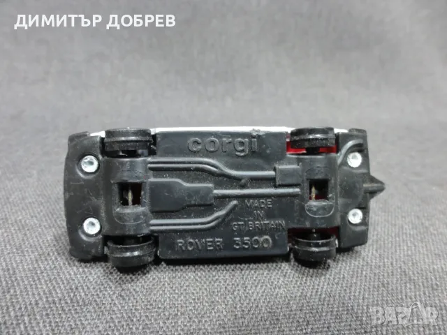 СТАРА РЕТРО МЕТАЛНА КОЛИЧКА ROVER 3500 CORGI GT. BRITAIN, снимка 6 - Колекции - 55949748