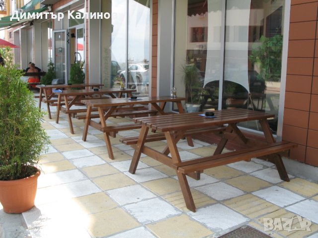 Градински маси УНИКАТ, снимка 2 - Градински мебели, декорация  - 42468655