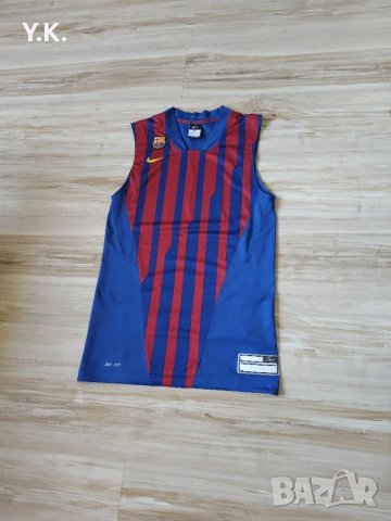 Оригинален мъжки потник Nike Basketball Dri-Fit x Barcelona / Season 11-12, снимка 2 - Други - 41635451