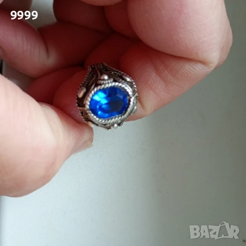 Дамски пръстен руско сребро 