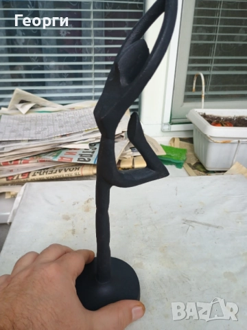 Метална статуетка-25, снимка 7 - Антикварни и старинни предмети - 52350450