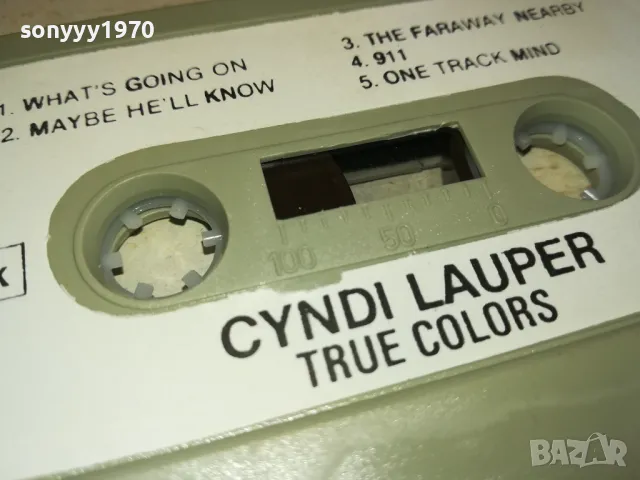 SYNDI LAUPER TRUE COLORS-ORIGINAL TAPE 2112240509, снимка 13 - Аудио касети - 48421414