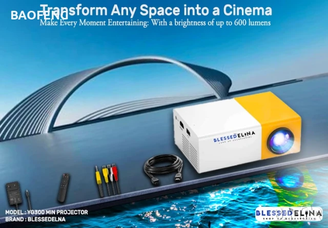 Нов PVO Мини LED видео проектор/Full HD/забавления за деца/домашно кино/HDMI/USB/дистанционно, снимка 14 - Плейъри, домашно кино, прожектори - 50702462