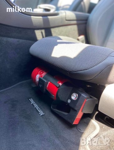 Оригинален комплект пожарогасител със стойка и кутия , снимка 1