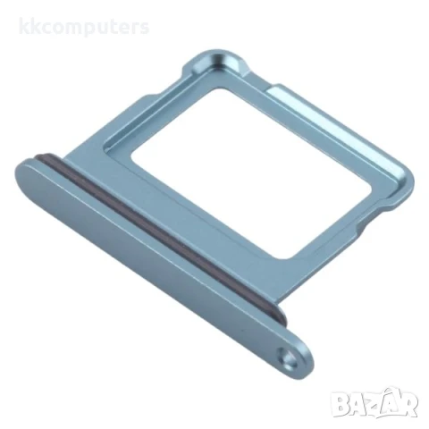 SIM Държач за iPhone 16 / 16 Plus / Синьозелен Баркод : 484148