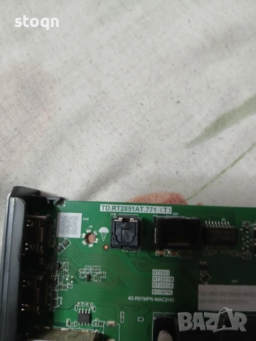 TCL. 55P655X1 Майн борд и захранване от тв.с  счупена матрица, снимка 2 - Части и Платки - 52471565