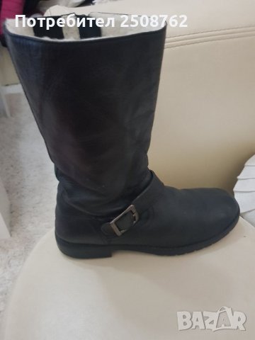 Ботуши естествена кожа р.35, снимка 1