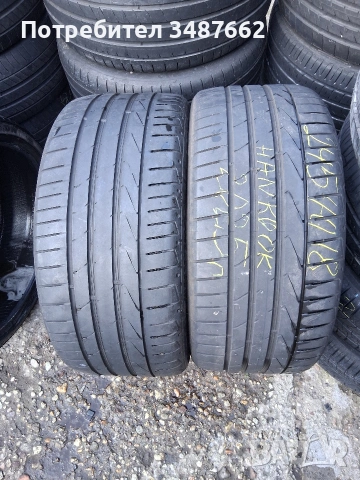 245 40 18 HANKOOK 2бр летни дот 2025г