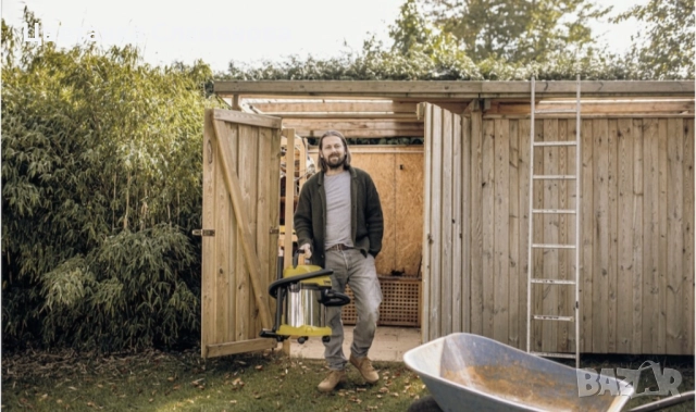 Прахосмукачка Karcher WD3 S V-17/4/20 Мокро и сухо почистване, Контейнер от неръждаема стомана 17 л, снимка 6 - Прахосмукачки - 52215889