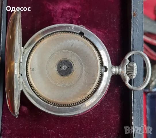 Швейцарски джобен часовник Hebdomas, снимка 7 - Антикварни и старинни предмети - 49943906