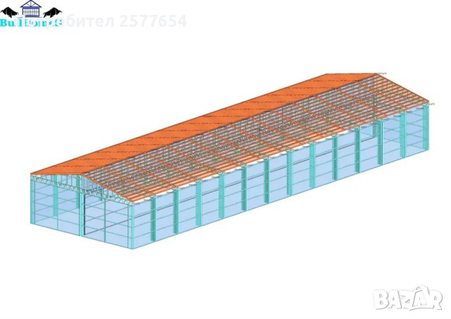 ЛИЗИНГ - Халета, Хале, Магазини, Магазин, Складове 480м2 44115 €, снимка 5 - Строителни материали - 44180791
