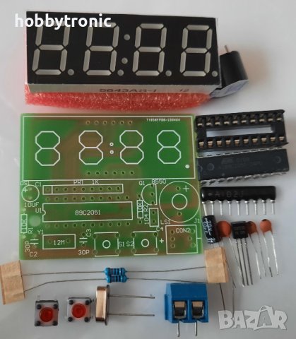 LED часовник 4/6 цифри кит за сглобяване 