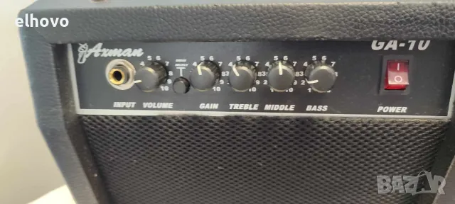 Усилвател за китара Axman GA-10#1, снимка 8 - Ресийвъри, усилватели, смесителни пултове - 47288751