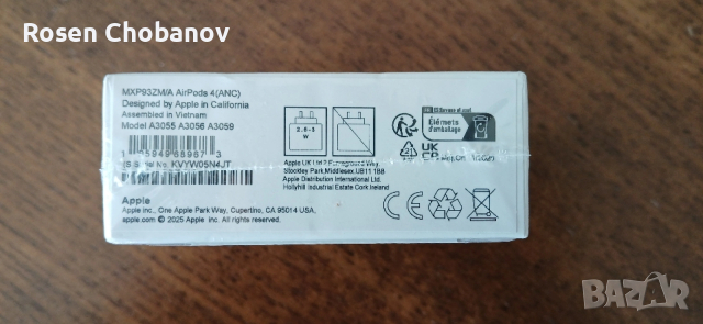 Apple airpods 4th gen anc, снимка 3 - Bluetooth слушалки - 53464943