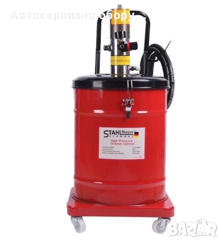 Пневматична система за гресиране 40л , снимка 1