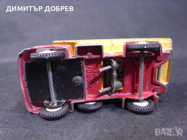 СТАРА РЕТРО МЕТАЛНА КОЛИЧКА КАМИОН E.R.F. CORGI TOYS, снимка 6 - Колекции - 41910317