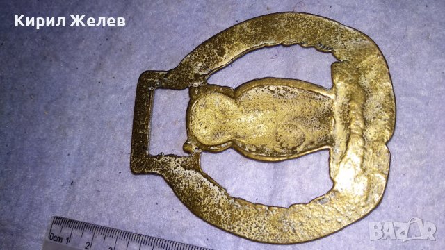 БУХАЛ СОВА с ЛАВРОВ ВЕНЕЦ Старо БРОНЗОВО ДЕКОРАТИВНО АРТ ПАНО за СТЕНА АНГЛИЯ 33988, снимка 8 - Пана - 38928037