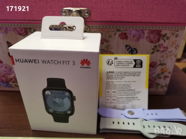 Смарт часовник Huawei fit3, снимка 11 - Дамски - 51315071