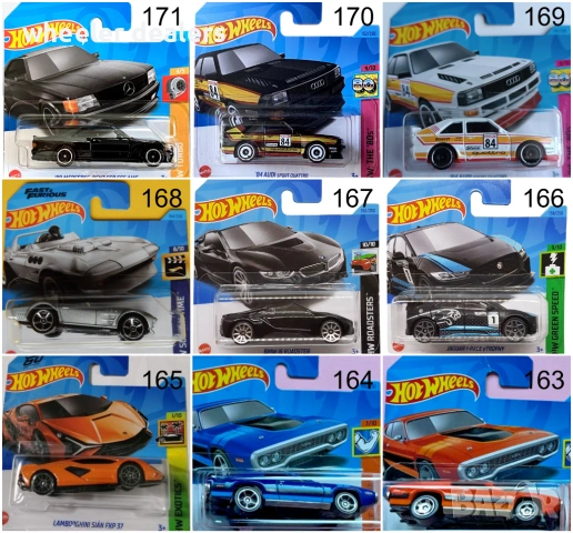 Метални колички Hot Wheels Хот Уиилс в мащаб 1:64 От различни години 1, снимка 6 - Колекции - 29076230