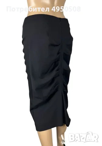 Дълга пола „Sportmax“ от вълна, тип „молив“, размер IT44, US10, снимка 7 - Поли - 56139608