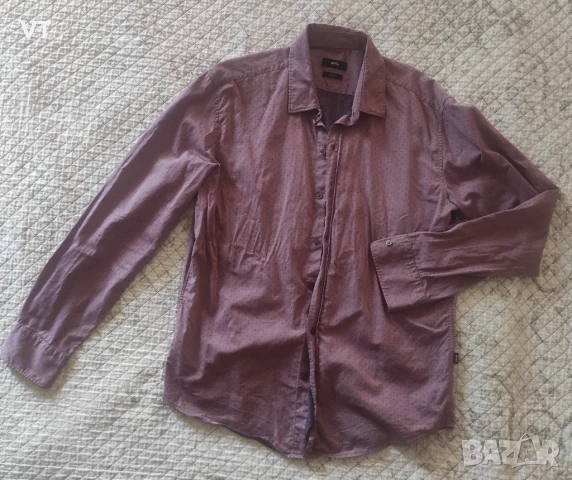 Мъжка риза Hugo Boss , снимка 2 - Ризи - 51312630