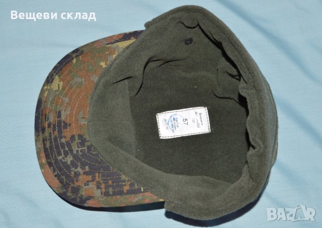 Камуфлажна шапка от зимна пиксел униформа НОВ МОДЕЛ размер 60, снимка 3 - Екипировка - 39653771