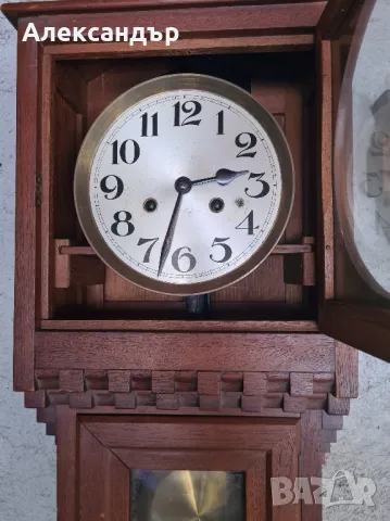Стар стенен часовник , снимка 2 - Антикварни и старинни предмети - 47694969