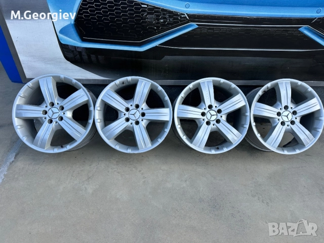 ЗИМНИ ГУМИ MICHELIN 255/60 R18, С  ОРИГИНАЛНИ ЛЕТИ ДЖАНТИ ЗА Mercedes-Benz GL ,МL,, снимка 4 - Гуми и джанти - 38350253