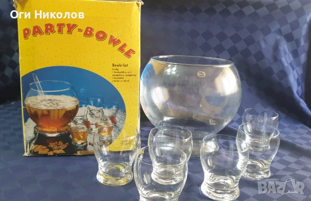 Сервиз за боле,сангрия и др. -BOHEMIA, снимка 3 - Сервизи - 51082339