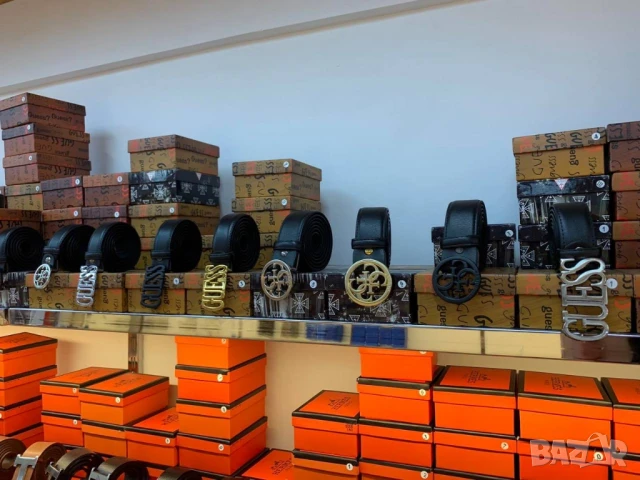 колани от естествена кожа в кутия louis vuitton gucci fendi , снимка 11 - Колани - 51151398