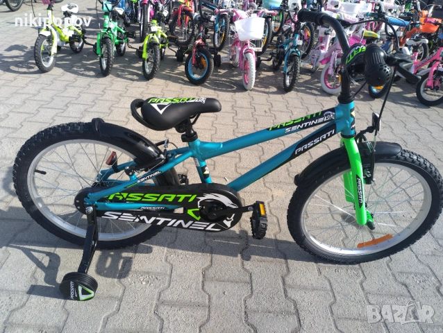 PASSATI Алуминиев велосипед 20" SENTINEL син, снимка 2 - Велосипеди - 53773296