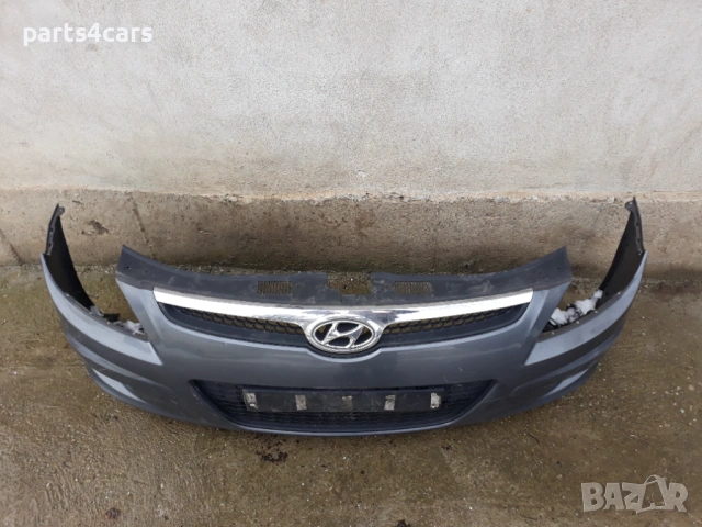 предна броня за хюндай и30 с маска решетка халогени HYUNDAI I30 07-10, снимка 4 - Части - 53662280