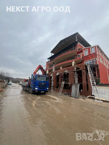 Транспортни услуги с Камион с кран в Пловдив и цялата страна. Услуги с 20 метров кран. Автокран., снимка 8 - Транспортни услуги - 53568456