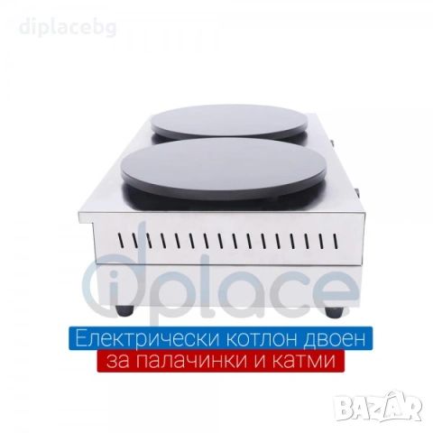 Котлон за палачинки и катми електрически професионален 2 модела налични, снимка 6 - Обзавеждане за заведение - 53147447