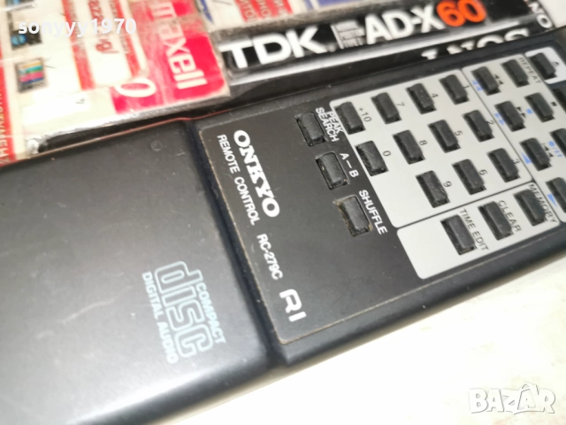 ONKYO R1 RC-279C CD/TAPE REMOTE-SWISS 2512251014, снимка 16 - Декове - 52895781