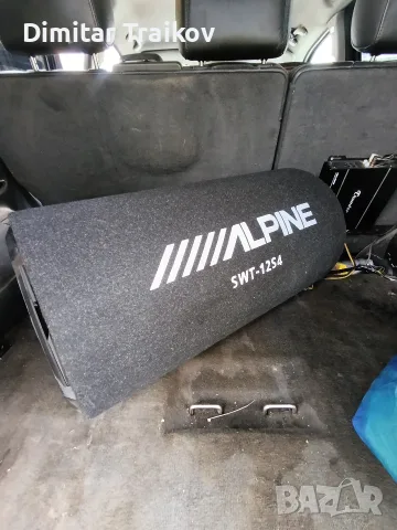 бас туба ALPINE и усилвател THUNDER, снимка 3 - Аудиосистеми - 56164384