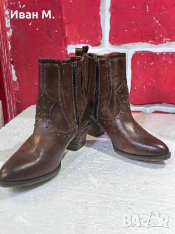 Дамски боти Mustang 37 номер , снимка 3 - Дамски боти - 52571648