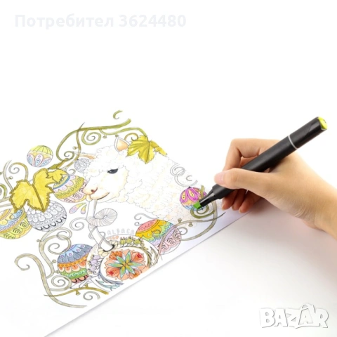 Алкохолни маркери за рисуване върху пластмаса и метал 4781, снимка 2 - Рисуване и оцветяване - 53358722